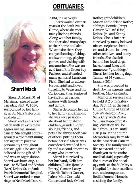 Honoring Sherri Krutilla: Life Story and Memorial Tributes 15