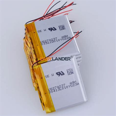 3,7 V 380mAh литий-полимерный аккумулятор Батарея для SONY NWZ-E345 MWZ ...