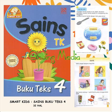 Jual Smart Kids Sains Buku Teks Dan Kerja 1 4 Shopee Indonesia