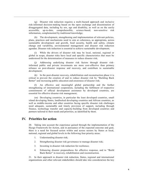 Sendai framework for_disaster_risk_reduction_2015-2030 | PDF