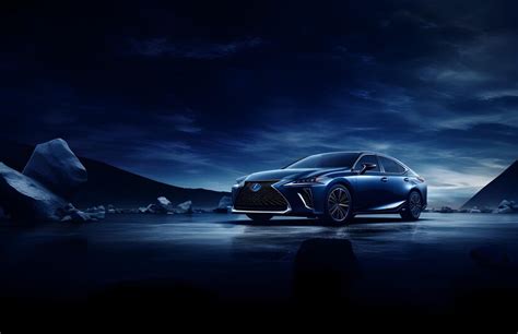 Premium Photo Lexus At Night Hd Wallpaper In The Style Of Dark