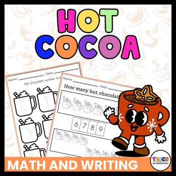Hot Chocolate Themed Activities Fun No Prep Winter Hot Chocolate Sequencing