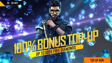 Free Fire Bonus Top Up Event How To Earn Up To Free Diamonds