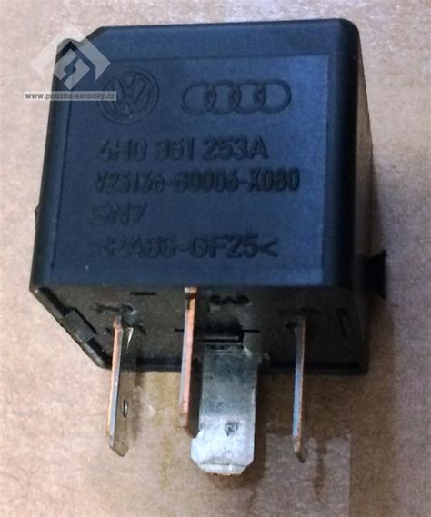 Relé 645 / 4H0951253A VW, Audi, Škoda, Seat | Lykona Styl s.r.o.