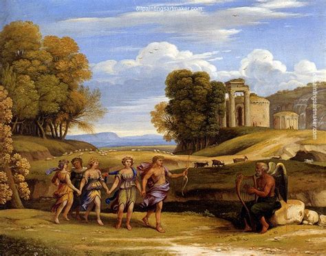 Claude Lorrain The Dance Of The Seasons Claude Lorrain Painting