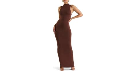 Naked Wardrobe Bae Sic Sleeveless Dress In Purple Lyst