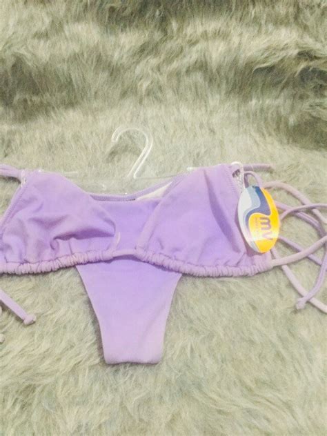 Set Bikini Vintage Thong Gem