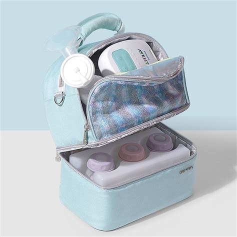 Sunveno Sunveno - Insulated Sparkle Lunch Bag - Blue