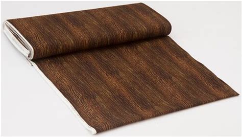 Timeless Treasures Bark Trees Brown Cotton Modes4u