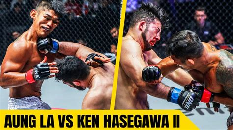 Heated Rematch Aung La N Sang Vs Ken Hasegawa Ii Full Fight One