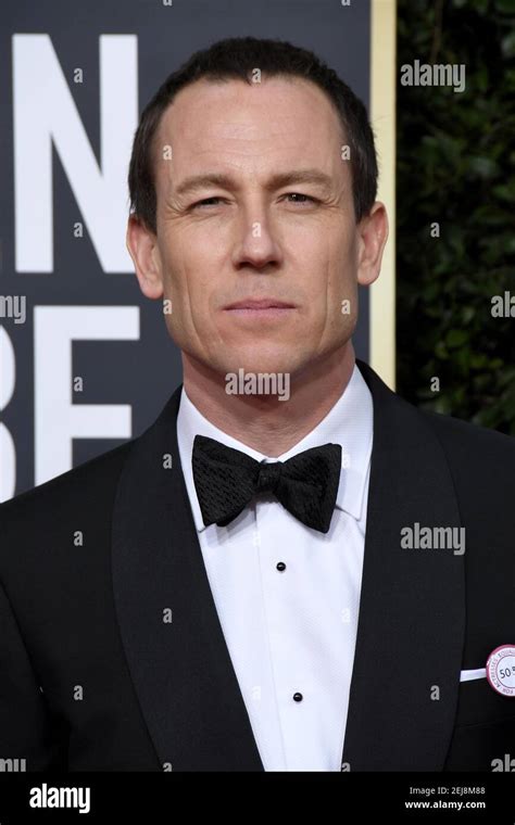 Tobias Menzies arrives at the 77th Golden Globe Awards held at The Beverly Hilton Hotel on ...