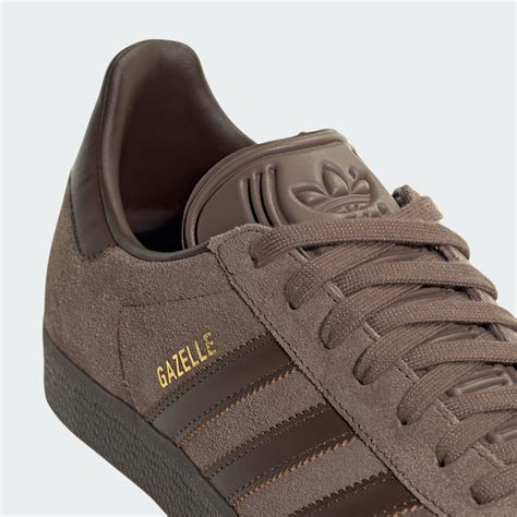 Adidas Gazelle Shoes Brown Satellitestompers Adidas Uae