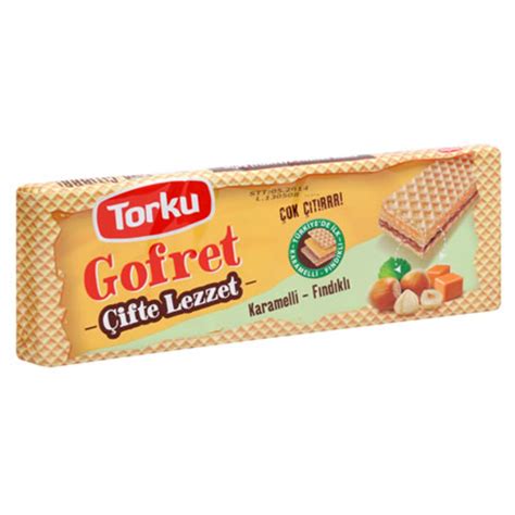 Torku Karamelli Ve Fındıklı Gofret 142 G Migros