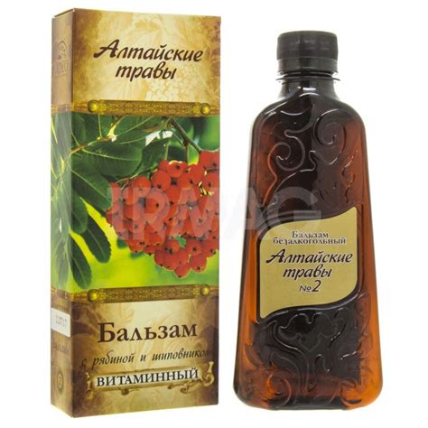 Бальзам Алтайские травы №2 Витаминный безалкогольный (250 мл) - IRMAG.RU