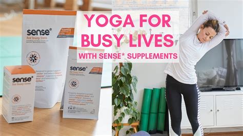 Yoga For Busy Lives With Sense HMFYOGA YouTube