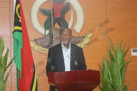 Vanuatu PM Salwai Urges Citizens To Vote Tomorrow PINA