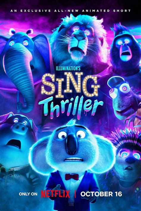 sing thriller  posters