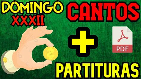 🎹 Esquema De Cantos Para El Domingo Xxxii Del Tiempo Ordinario Ciclo