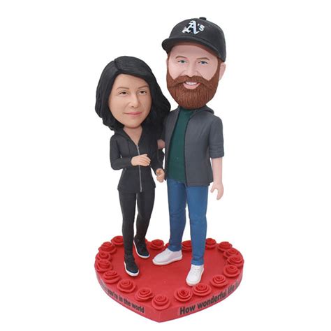 Custom Bobblehead Couples Dolls Of Yourself Personalized Bobblehead C