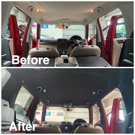 how to fix car roof fabric