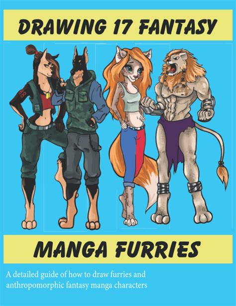 Mua Drawing 17 Fantasy Manga Furries A Detailed Guide Of How To Draw Furries And