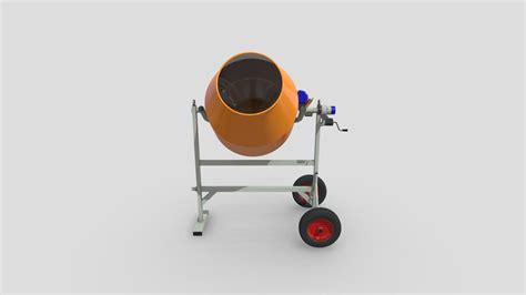 Бетономешалка BM-300 - Download Free 3D model by OOOMIK [539a8f4 ...