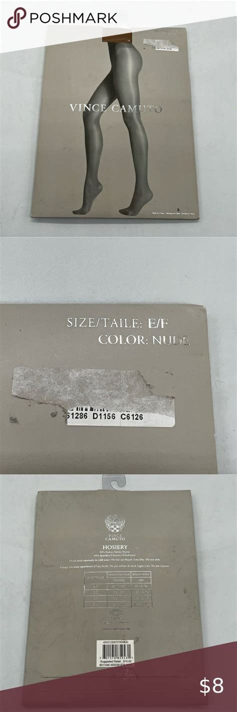 NWT Vince Camuto Nude Control Top Enhanced Top Stockings Vince Camuto Vince Nude