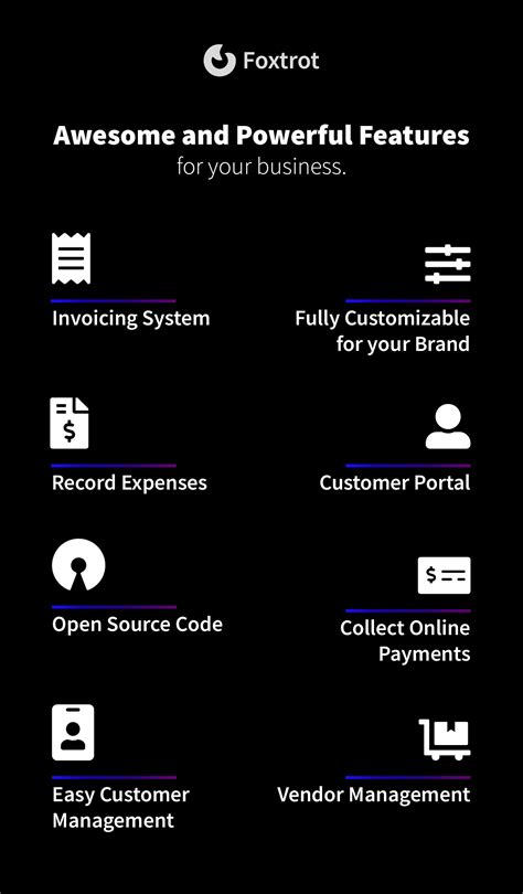 Foxtrot SaaS - Customer, Invoice and Expense Management System - SaaS