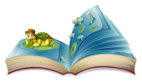 Turtle book 525831 Vector Art at Vecteezy