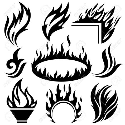 Flame Tattoo Drawing at GetDrawings | Free download