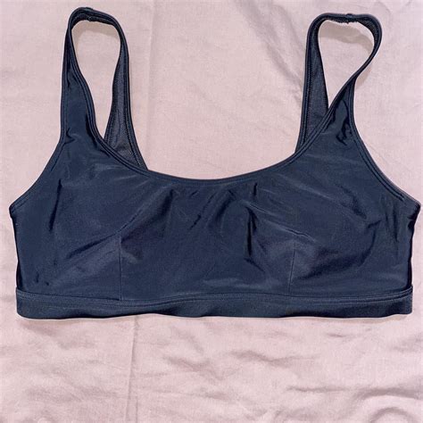Black Bikini Top Swimsuit Swim Bathingsuit Depop
