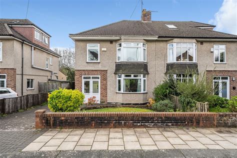 Southdown Road Westbury On Trym 3 Bed Semi Detached House £600 000