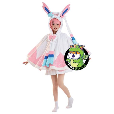 Anime Sylveon Cosplay Cloak Sylveon Cosplay Costume Etsy