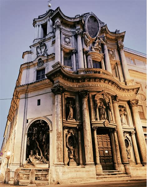 【西洋建築史】サン・カルロ・アッレ・クァットロ・フォンターネ聖堂（イタリア／ローマ）｜荘司 和樹（しょうじ かずき）