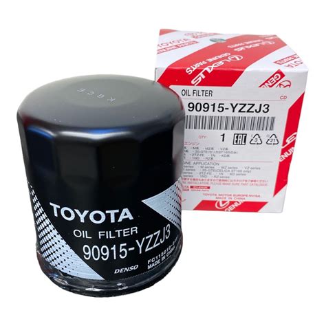 Genuine Toyota Oil Filter 90915-YZZJ3 90915YZZJ3