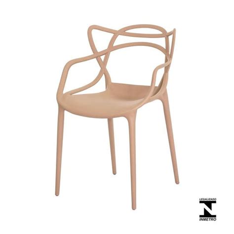 Cadeira Allegra Nude Sala Cozinha Jantar Waw Design Cadeira Para Cozinha Magazine Luiza