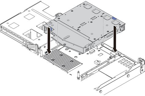 Hot Swap Laufwerkgeh Usebaugruppe An Der R Ckseite Installieren Thinksystem Sr Lenovo Docs