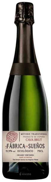 Emporio Wines Cava La Fabrica de Sueños Organic Vineyards Brut Vivino