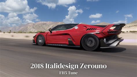 2018 Italidesign Zerouno Forza Horizon 5 YouTube