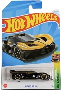 Hot Wheels Bugatti Bolide Yellow Black Hw Exotics Amazon Ca Toys Games