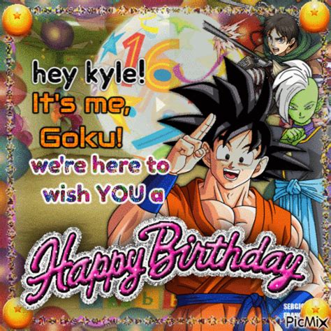 happy birthday kyle - Free animated GIF - PicMix