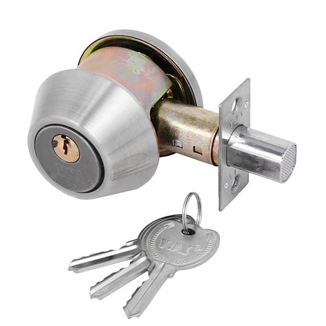 Unique Bargains Home Bedroom Round Knob Door Locks with keys Single ...