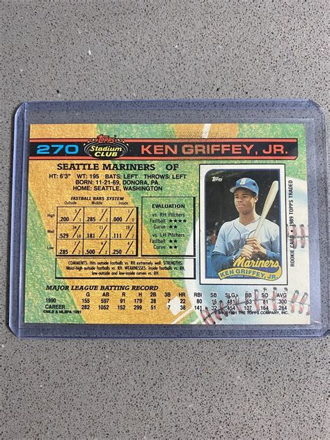 1991 Topps Stadium Club - #270 Seattle Mariners for sale online | eBay