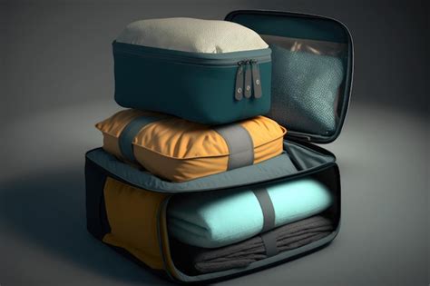 Premium Photo | Packing cubes