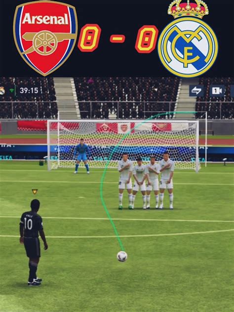 Arsenal Vs Real Madrid🎯🏆 Home Match🔥 Fifa Mobile ™ Highlights