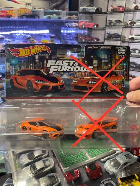 Hot Wheels Premium Fast And Furious Car Pack Orange Supra Hobbies Toys Toys Games On