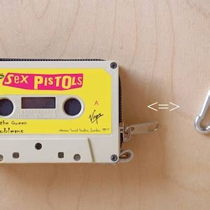 SEX PISTOLS Cassette Tape Wallet Etsy