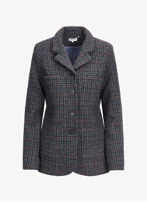 Harris Tweed Utility Jacket Womens Coats And Jackets Brora