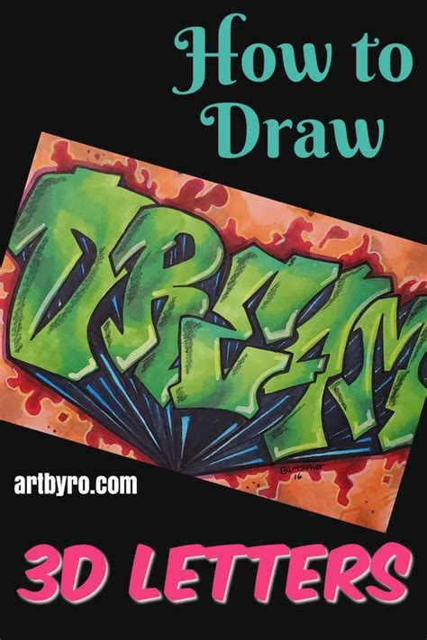 Draw 3d Block Letters Artofit