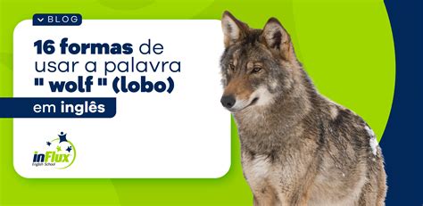 16 formas de usar a palavra wolf lobo em inglês inFlux